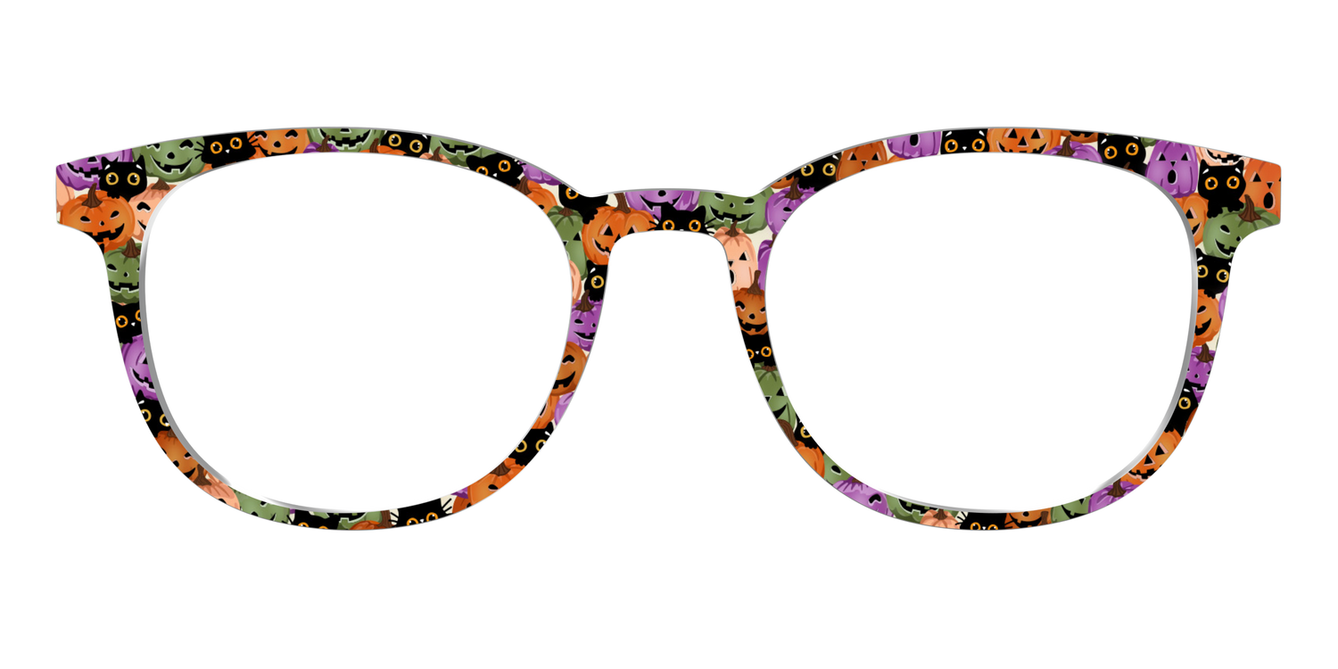 The Purring Pumpkins - Front Top Image - Pair Eyewear