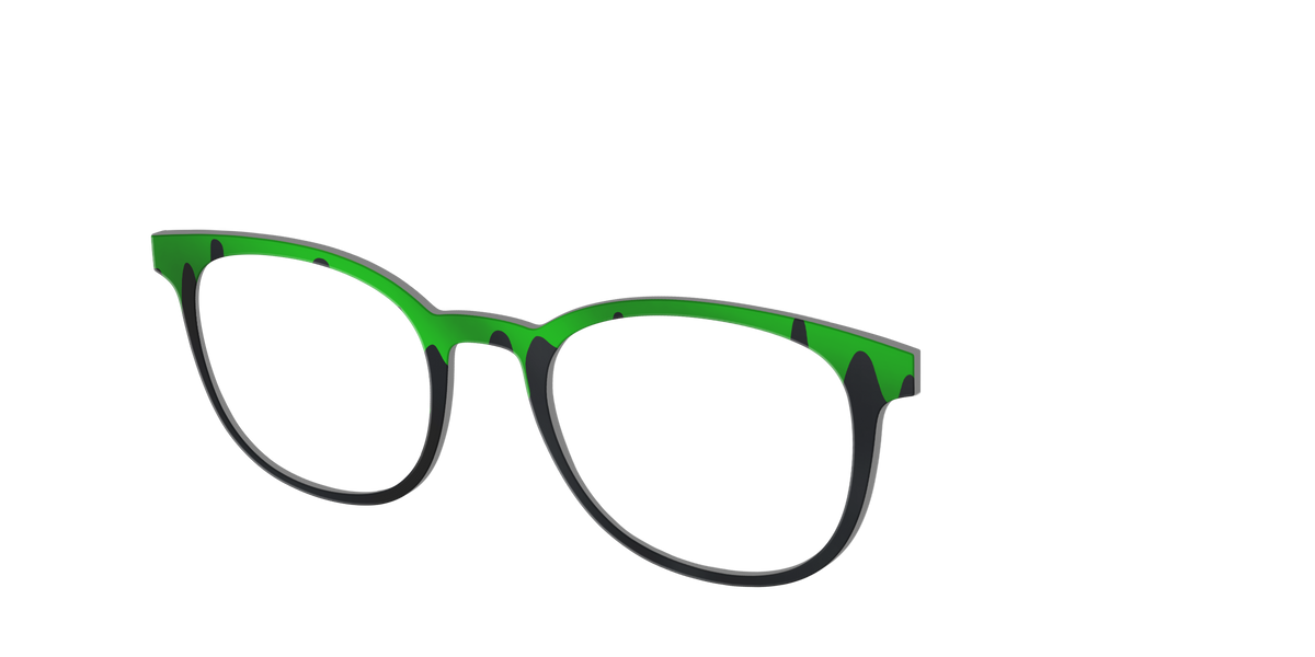 The Reflective Slime - Angle Top Image - Pair Eyewear