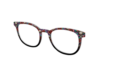 The Skull & Thorn Stained Glass - Angle Top Thumbnail - Pair Eyewear