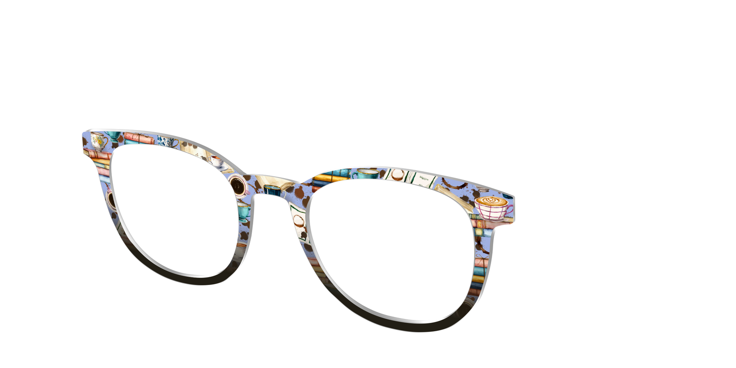 The Study Date - Angle Top Image - Pair Eyewear