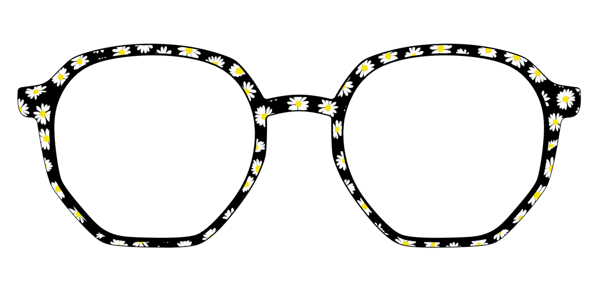 The Black Daisy - Front Top Image - Pair Eyewear