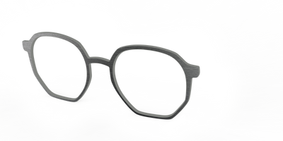 The Brushed Nickel - Angle Top Thumbnail - Pair Eyewear