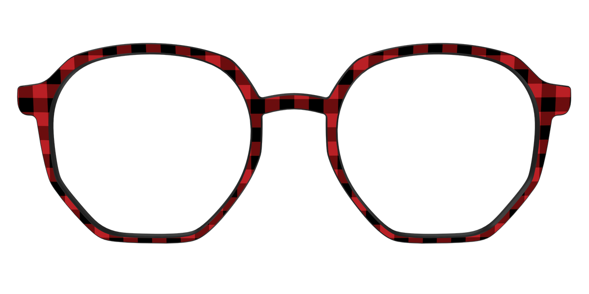 The Buffalo Plaid - Front Top Image - Pair Eyewear