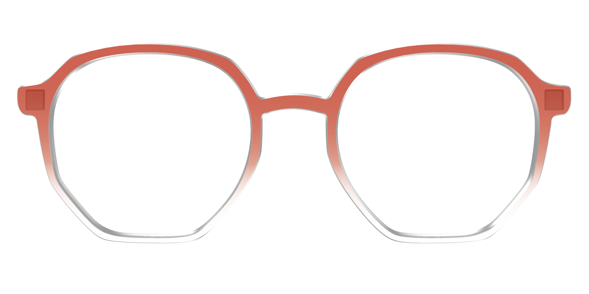 The Burnt Orange Gradient Crystal - Front Top Image - Pair Eyewear