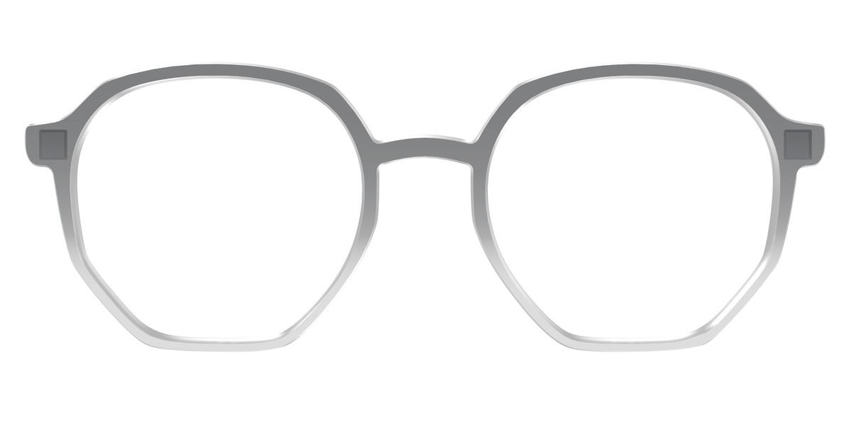 The Charcoal to Light Gray Gradient Crystal - Front Top Image - Pair Eyewear