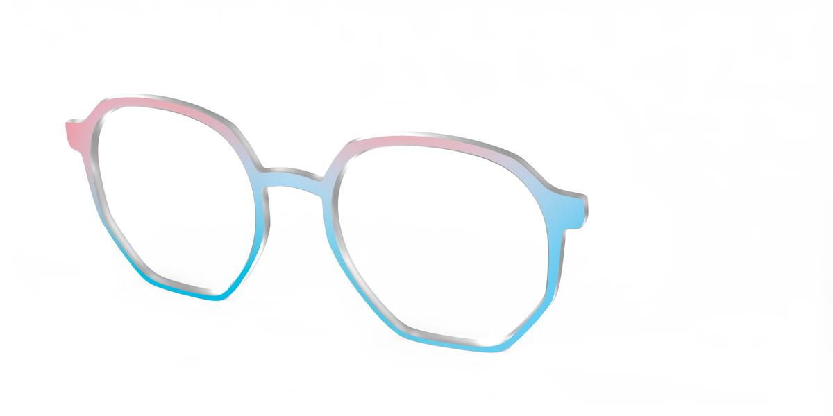 The Daybreak Ombre - Angle Top Image - Pair Eyewear