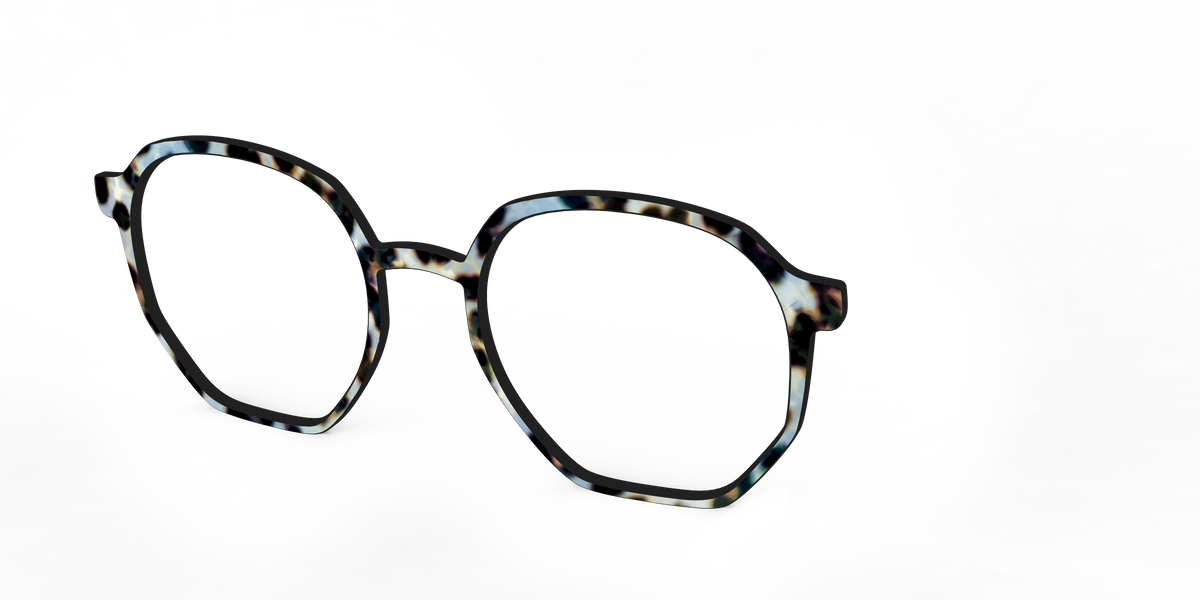 The Earl Grey Tortoise - Angle Top Image - Pair Eyewear