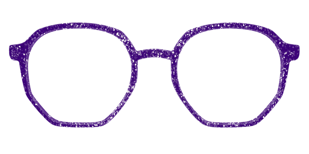 The Electric Purple Sparkle - Front Top Image - Pair Eyewear