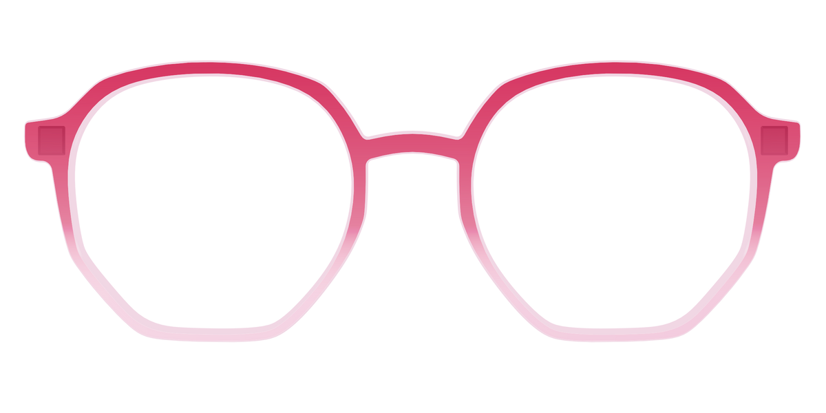 The Flamingo to Blush Gradient Crystal - Front Top Image - Pair Eyewear