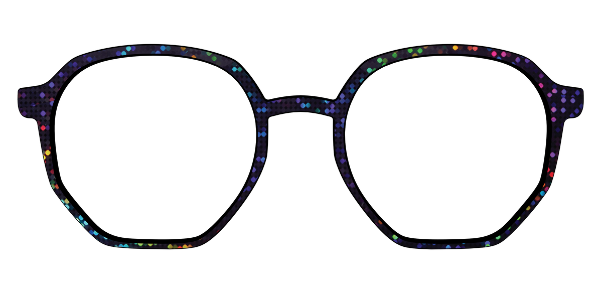 The Holographic Dots - Front Top Image - Pair Eyewear