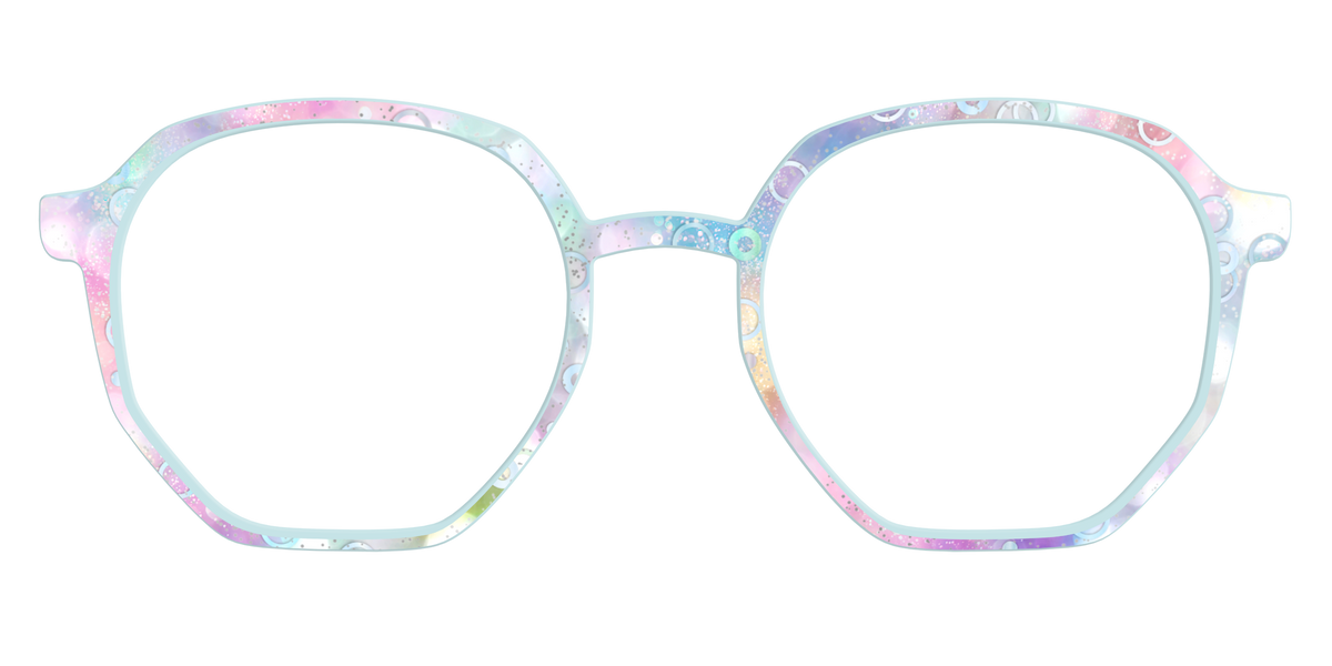 The Mermaid Bokeh with Bubble Glitter - Front Top Image - Pair Eyewear