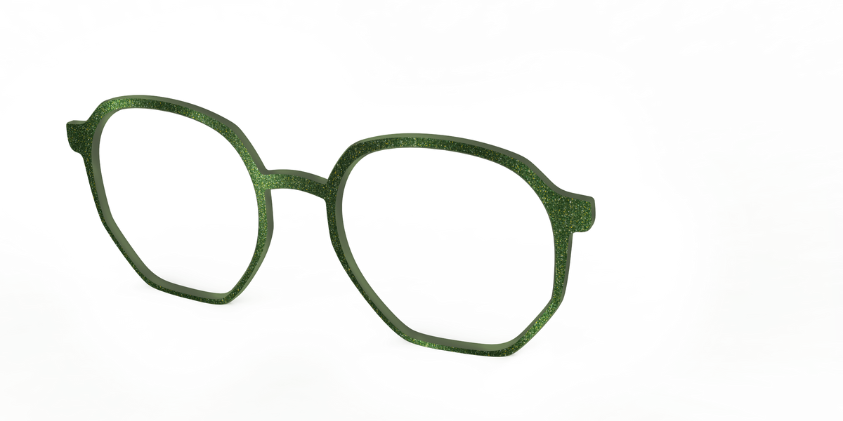 The Olive Shimmer - Angle Top Image - Pair Eyewear