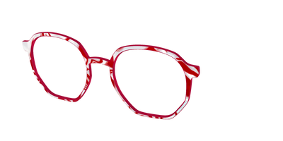 The Peppermint Swirl - Angle Top Thumbnail - Pair Eyewear