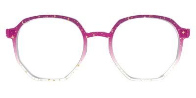 The Pink Ombre Gold Foil Crystal - Front Top Thumbnail - Pair Eyewear