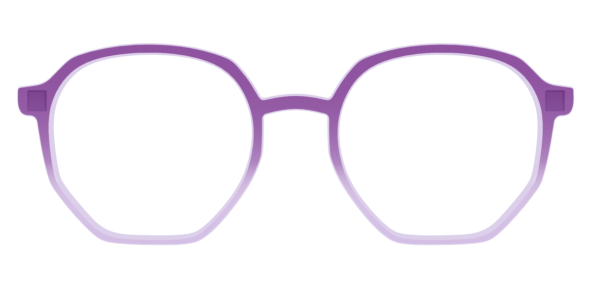 The Plum to Lilac Gradient Crystal - Front Top Image - Pair Eyewear