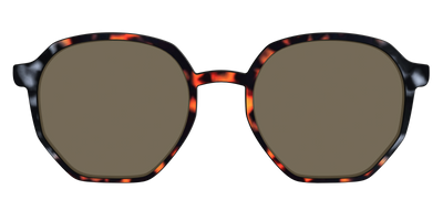 The Polarized Gray & Amber Tortoise Sun Top - Front Top Thumbnail - Pair Eyewear