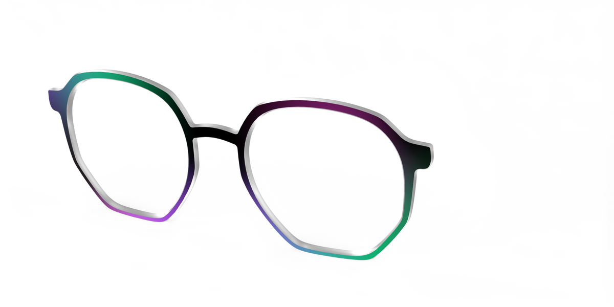 The Potion Gradient - Angle Top Image - Pair Eyewear