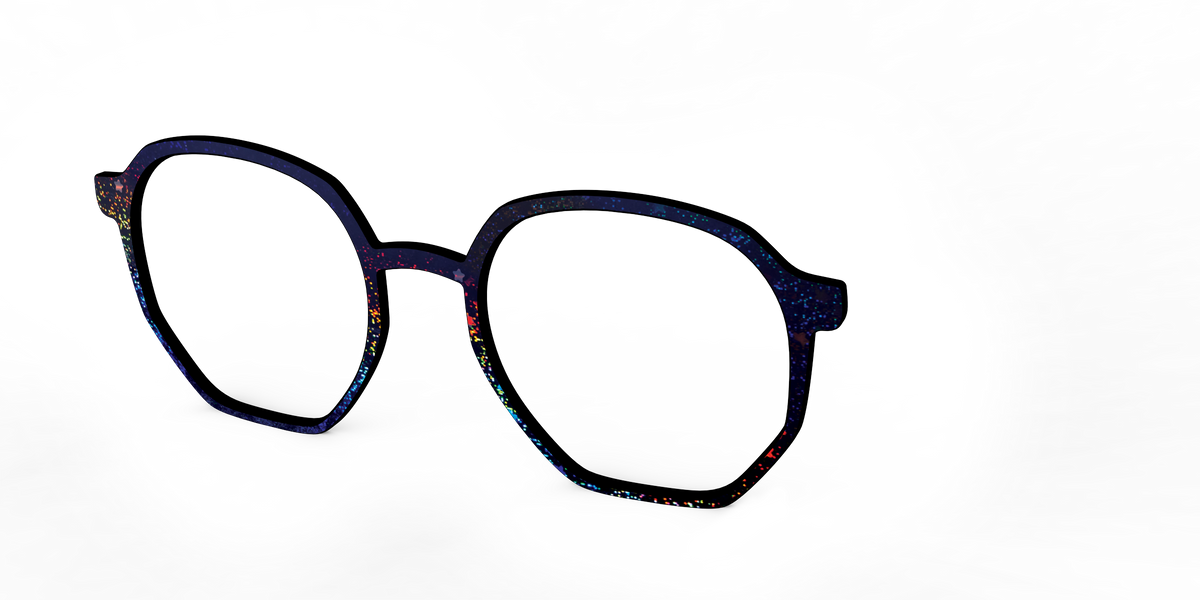 The Rainbow Disco - Angle Top Image - Pair Eyewear