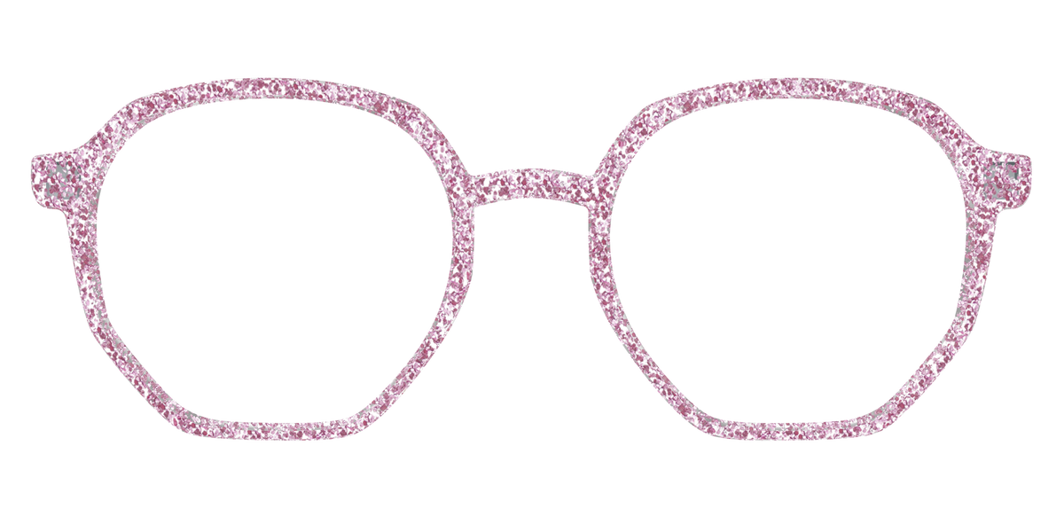 The Rose Gold Sparkle - Front Top Image - Pair Eyewear