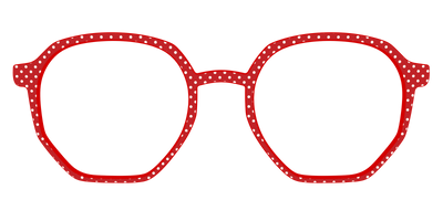 The Ruby Pin Dot - Front Top Thumbnail - Pair Eyewear