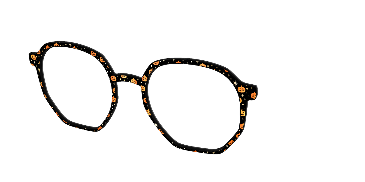 The Shimmer Jack-o'-Lanterns - Angle Top Image - Pair Eyewear