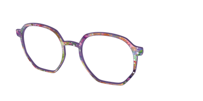 The Silver Foil Starry Sky - Angle Top Thumbnail - Pair Eyewear