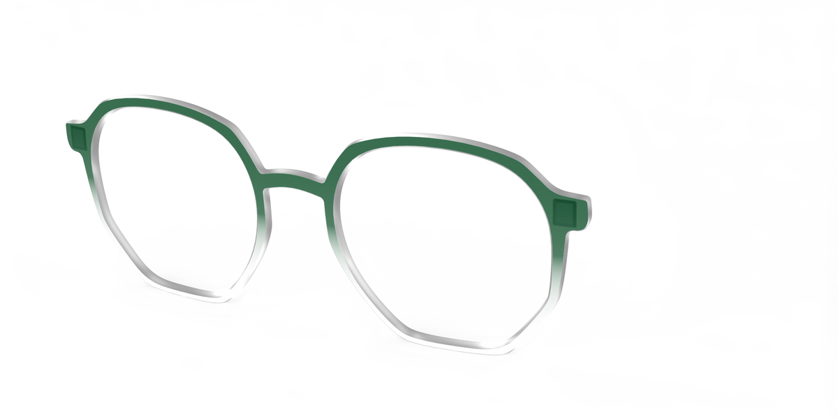 The Spruce Gradient Crystal - Angle Top Image - Pair Eyewear