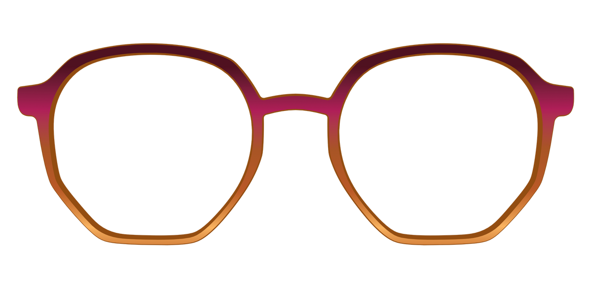 The Umber to Ochre Gradient - Front Top Image - Pair Eyewear