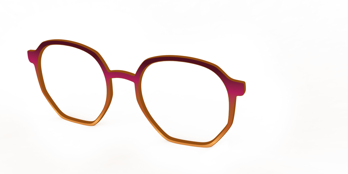 The Umber to Ochre Gradient - Angle Top Image - Pair Eyewear