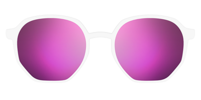 The Polarized White Sun Top - Front Top Thumbnail - Pair Eyewear