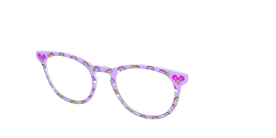 The Abby Rainbow - Angle Top Thumbnail - Pair Eyewear