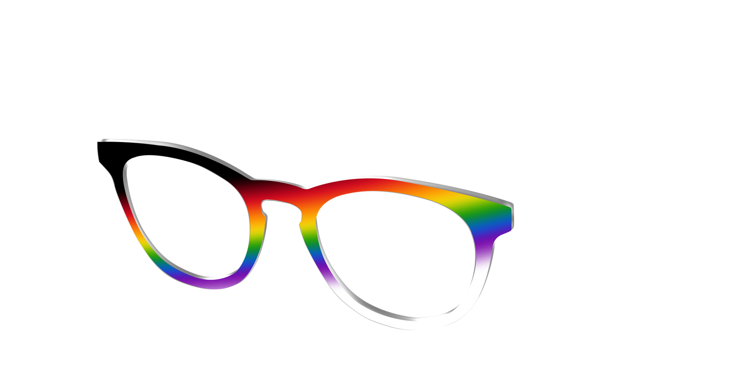 The Ally Gradient - Angle Top Image - Pair Eyewear