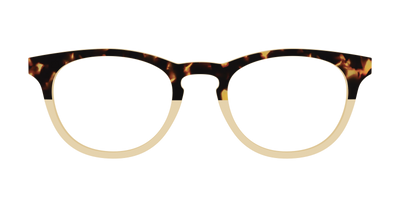 The Amber Tortoise Crystal Split - Front Top Thumbnail - Pair Eyewear