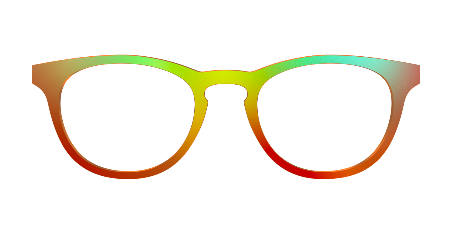 The Apricot Ombre - Front Top Image - Pair Eyewear