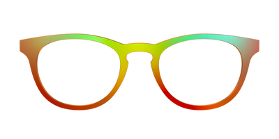 The Apricot Ombre - Front Top Thumbnail - Pair Eyewear