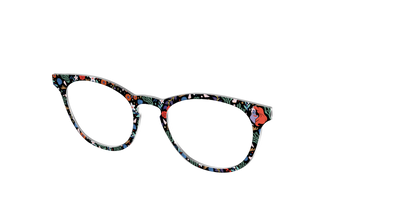 Ariel's Floral Reef - Angle Top Thumbnail - Pair Eyewear