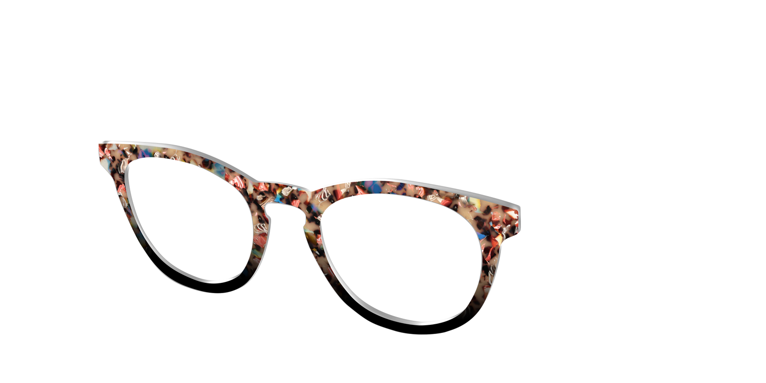 The Artful Tortoise - Angle Top Image - Pair Eyewear