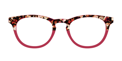 The Auburn Tortoise Crystal Split - Front Top Thumbnail - Pair Eyewear