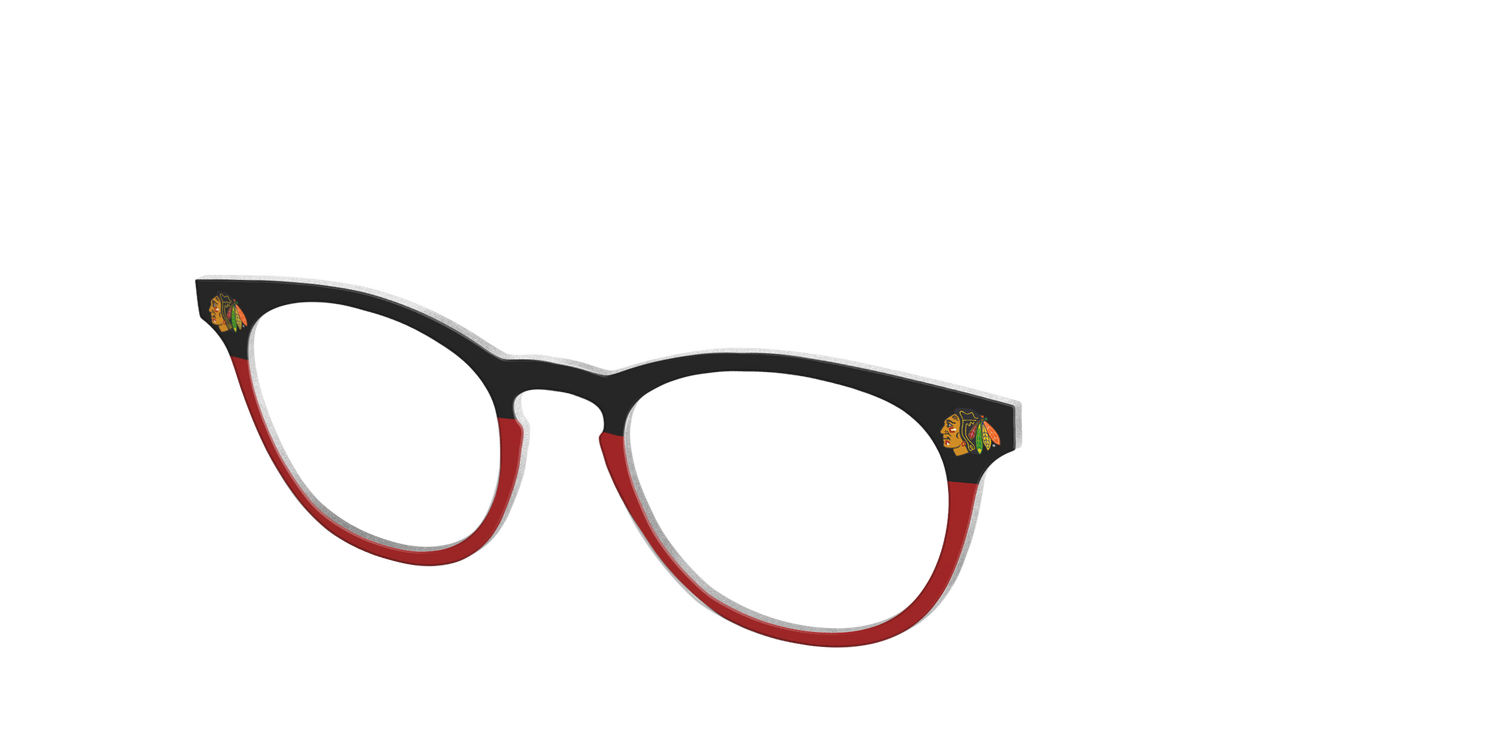 The Blackhawks® Split - Angle Top Image - Pair Eyewear
