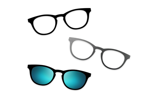 Blue Clear - Set - Pair Eyewear