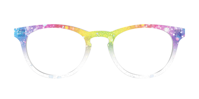 The Bold Bokeh Glitter Crystal - Front Top Thumbnail - Pair Eyewear