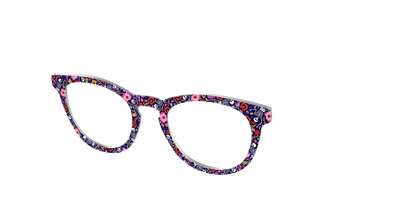 The Bone-Chilling Blossoms - Angle Top Thumbnail - Pair Eyewear