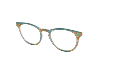 The Brush Strokes - Angle Top Thumbnail - Pair Eyewear