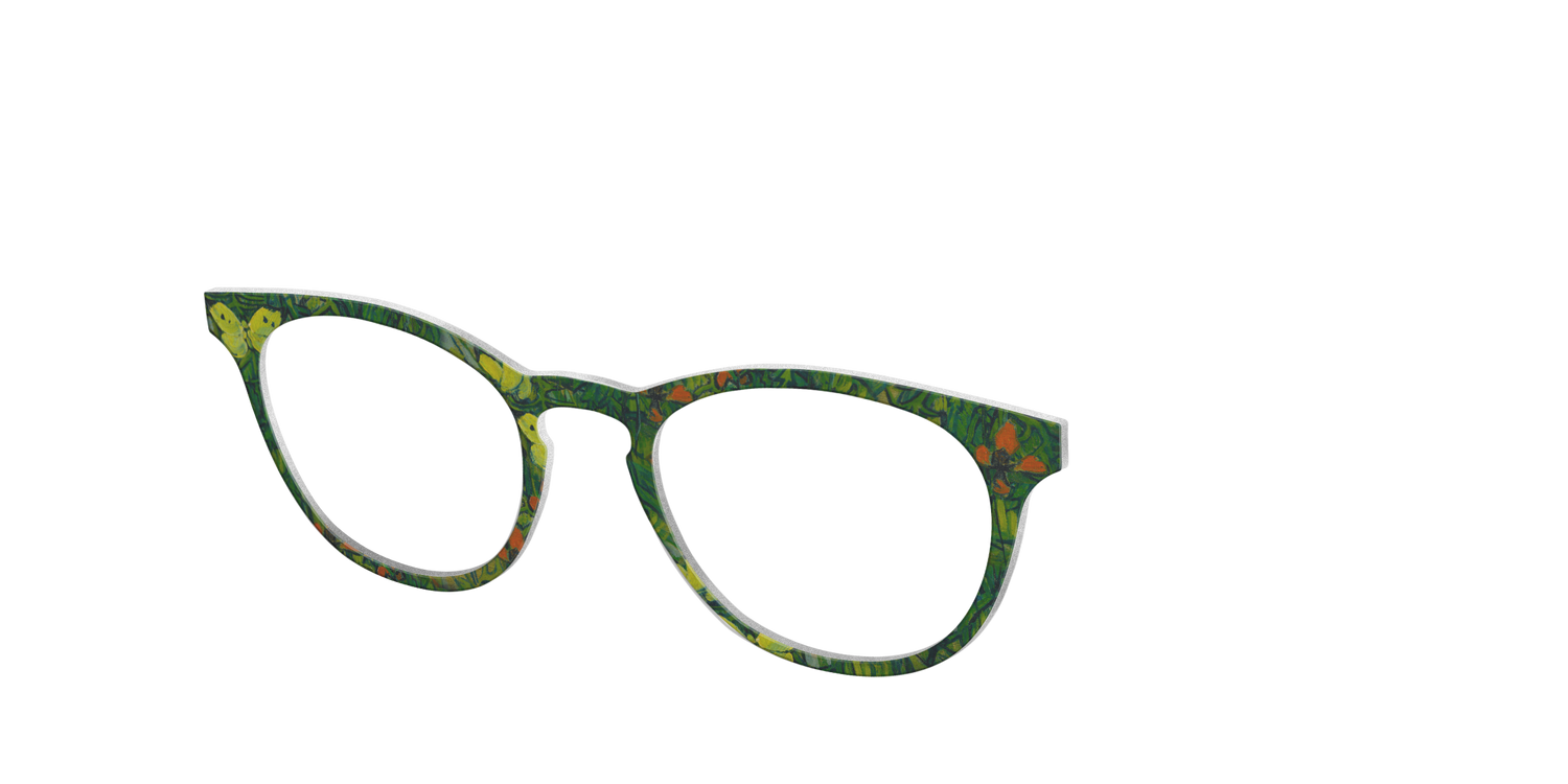 The Butterflies and Poppies - Angle Top Image - Pair Eyewear
