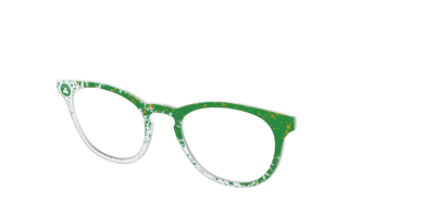 Celtics Splatter - Angle Top Thumbnail - Pair Eyewear