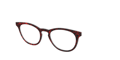 The Crimson Splatter - Angle Top Thumbnail - Pair Eyewear
