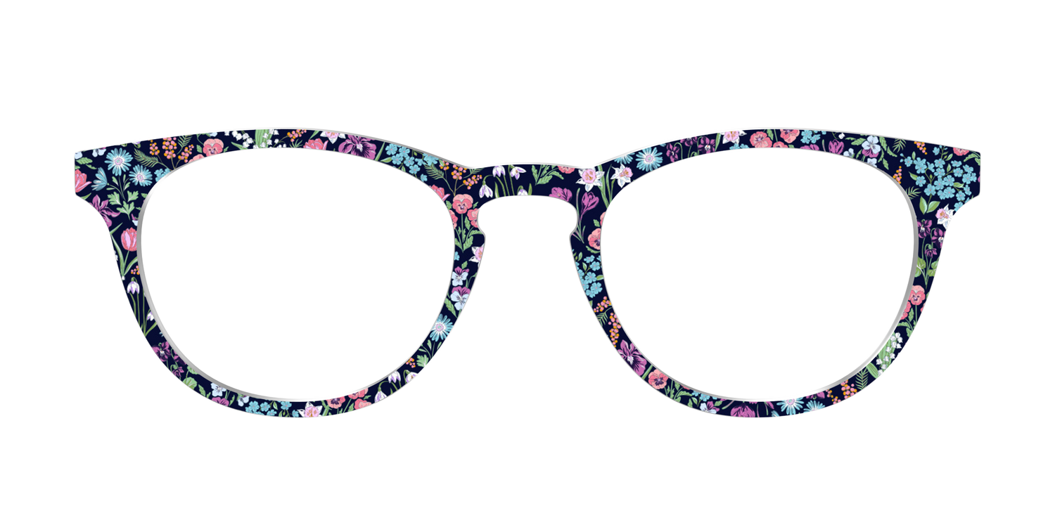 The Demure Blossoms - Front Top Image - Pair Eyewear