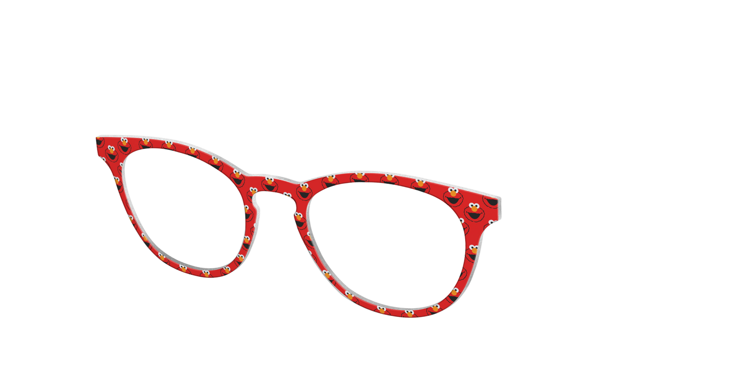 The Elmo All Over - Angle Top Image - Pair Eyewear