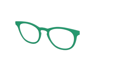The Forest Green - Angle Top Thumbnail - Pair Eyewear