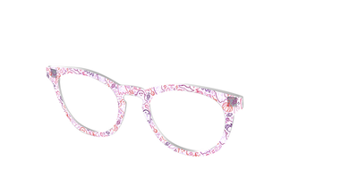 The Frightfully Fun Doodles Crystal - Angle Top Thumbnail - Pair Eyewear